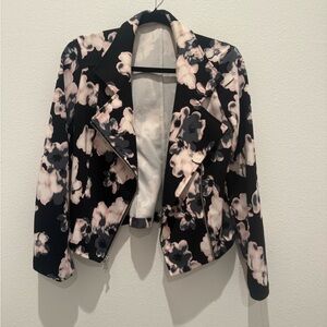 Floral Black and Pink Women's 2 piece set